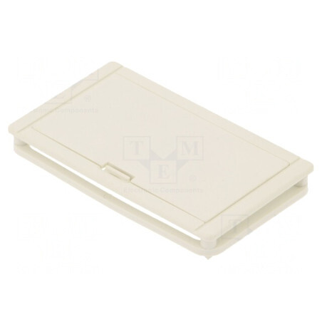 Compartiment Baterii Alb 39mm x 68.5mm | Electronic-mag.ro | Componente Electronice
