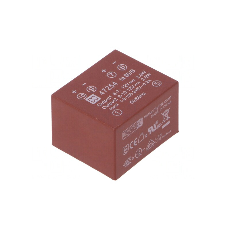 Convertor AC/DC 4W 12VDC | Electronic-mag.ro | Componente Electronice