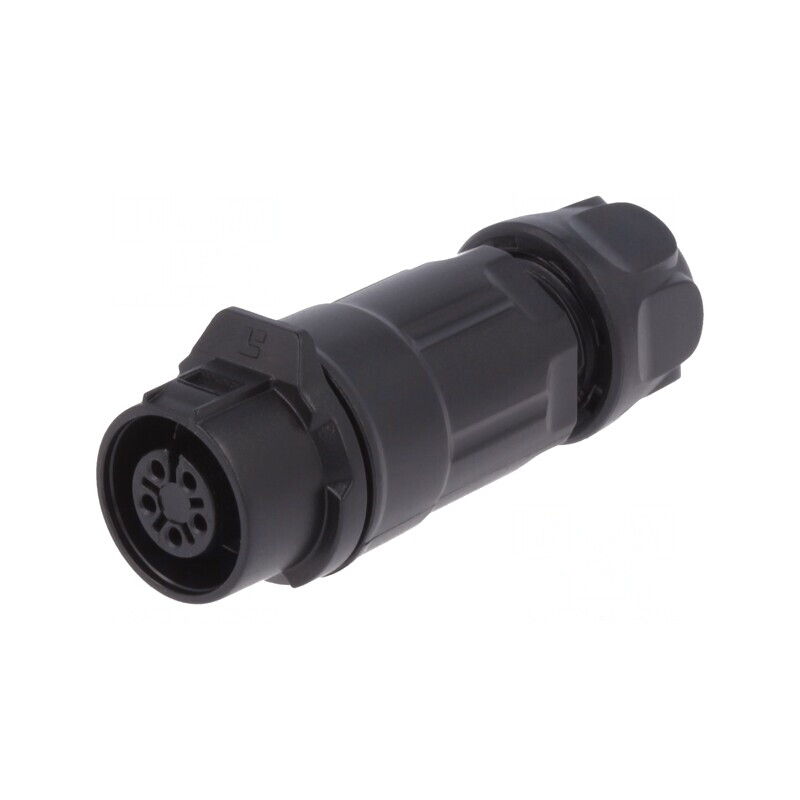 Conector Circular Mufă 12mm 5-PIN Aurit 5A | Electronic-mag.ro | Componente Electronice
