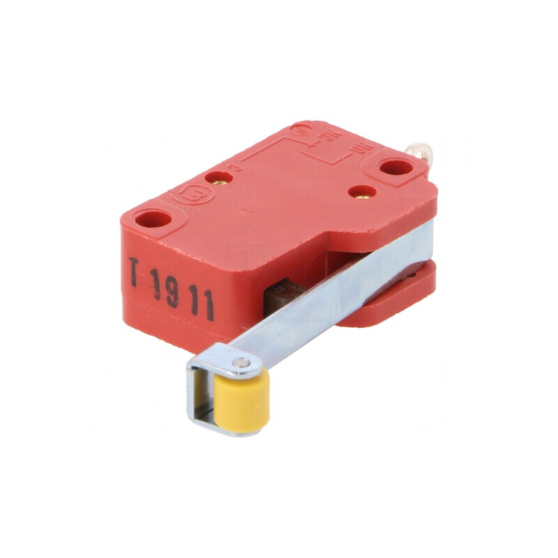 Microîntrerupător cu Manetă și Rulou 10A 400VAC | Electronic-mag.ro | Componente Electronice