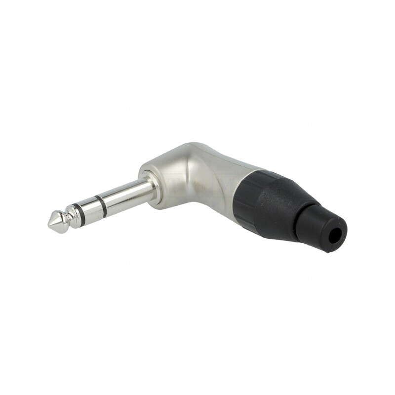 Mufă Jack 6,3mm Stereo 90° Cablu | Electronic-mag.ro | Componente Electronice