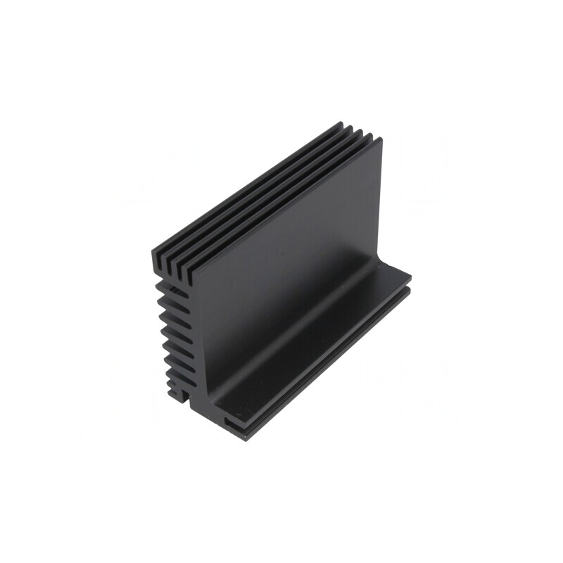 Radiator extrudat TO220 negru 84x55x31mm 5K/W | Electronic-mag.ro | Componente Electronice