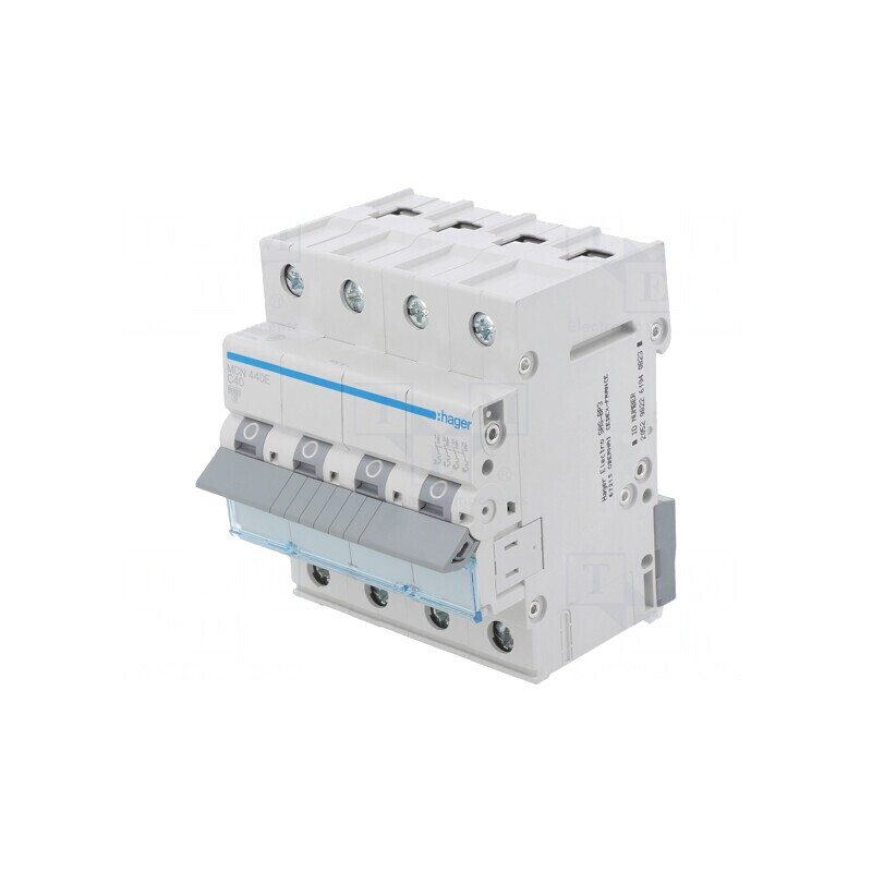 Întrerupător de Supracurent 40A 4 Poli 6kA 230/400VAC | Electronic-mag.ro | Componente Electronice Întrerupător de Supracurent 40A 4 Poli 6kA 230/400VAC | Electronic-mag.ro | Componente Electronice
