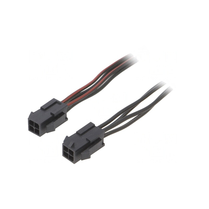 Cablu Micro-Fit 3.0 tată-tată 0,2m 4 PIN 4A PVC | Electronic-mag.ro | Componente Electronice