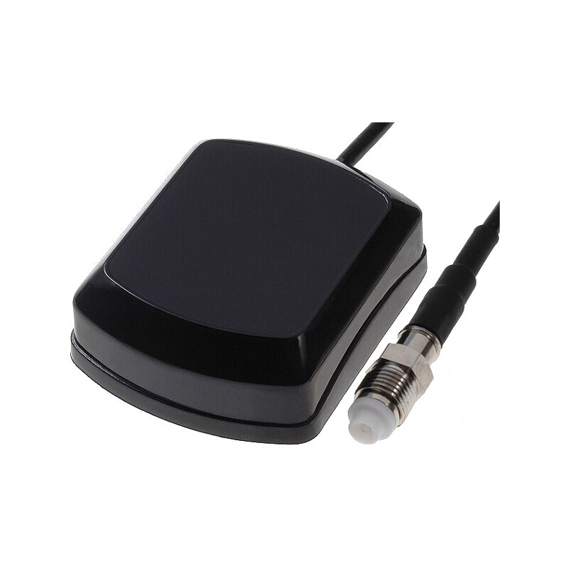 Antena GPS Interioară cu Magnet și Cablu de 5m | Electronic-mag.ro | Componente Electronice