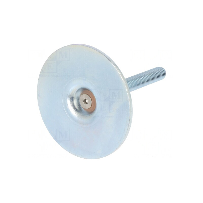 Picioruș Reglabil Oțel 60mm M8 63mm | Electronic-mag.ro | Componente Electronice