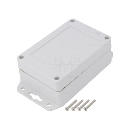 Carcasă universală ABS gri IP67 70x105x40mm | Electronic-mag.ro | Componente Electronice