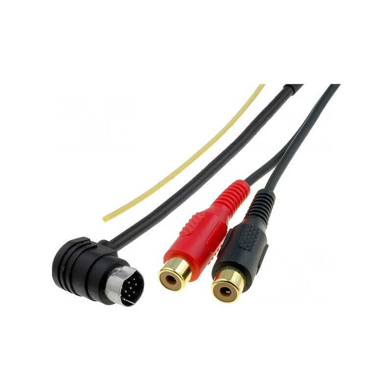 Adaptor Aux RCA 1m pentru Audi, Seat, VW, Škoda | Electronic-mag.ro | Componente Electronice