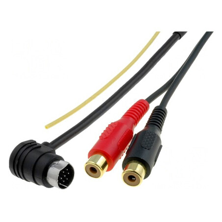 Adaptor Aux RCA 1m pentru Audi, Seat, VW, Škoda | Electronic-mag.ro | Componente Electronice