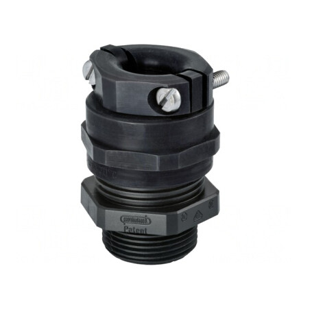 Garnitură de etanşare PG11 IP68 aluminiu poliamidă neagră | Electronic-mag.ro | Componente Electronice