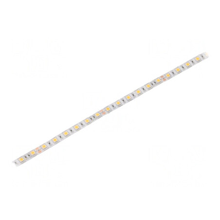 Bandă LED alb cald 24V 60LED/m IP64 | Electronic-mag.ro | Componente Electronice