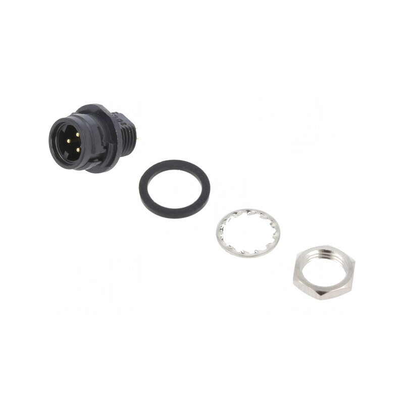Conector Circular HR30 Push-Pull Soclu 3 PIN Aurit | Electronic-mag.ro | Componente Electronice Conector Circular HR30 Push-Pull Soclu 3 PIN Aurit | Electronic-mag.ro | Componente Electronice