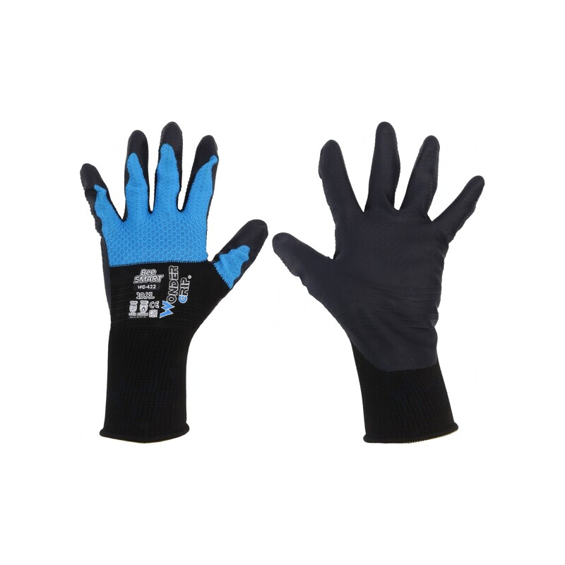 Mănuși de Protecție Negru/Albastru XL | Electronic-mag.ro | Componente Electronice Mănuși de Protecție Negru/Albastru XL | Electronic-mag.ro | Componente Electronice