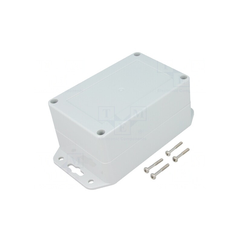 Carcasă universală 80x120x60mm ABS gri deschis | Electronic-mag.ro | Componente Electronice