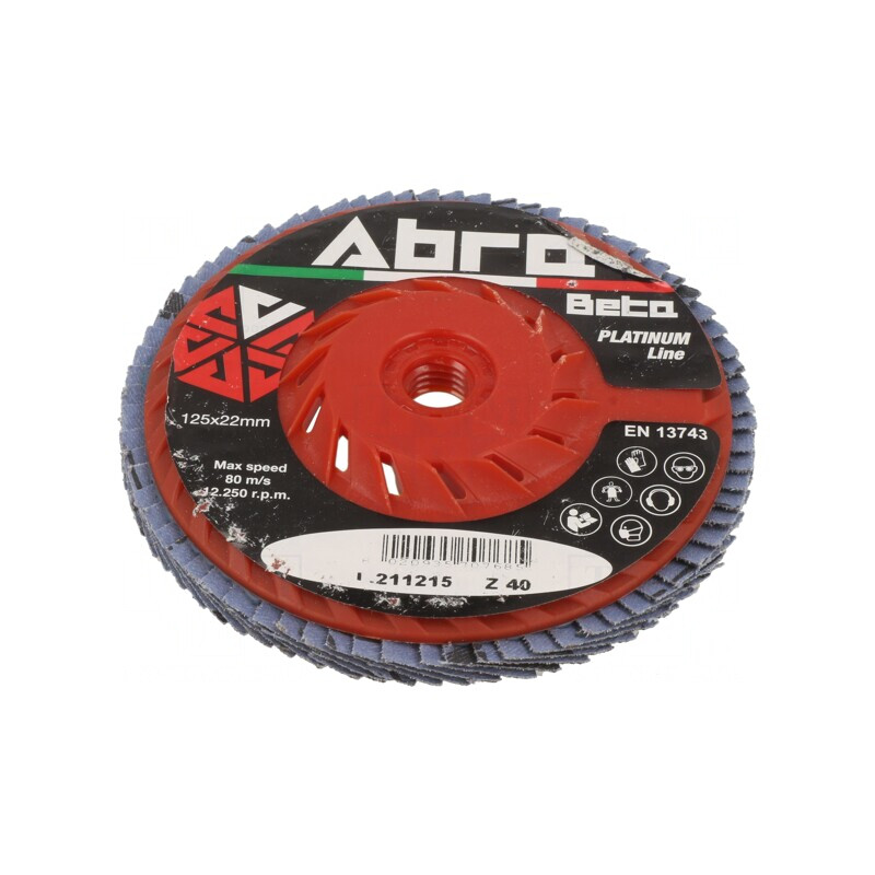 Disc de șlefuit cu lambouri 125mm ventilat | Electronic-mag.ro | Componente Electronice Disc de șlefuit cu lambouri 125mm ventilat | Electronic-mag.ro | Componente Electronice