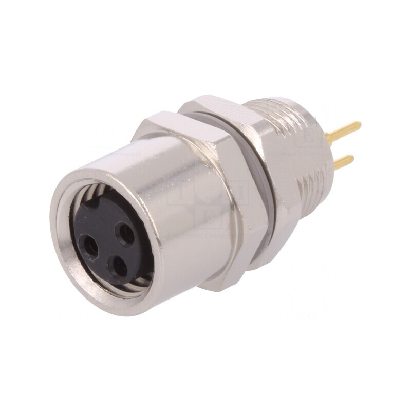 Conector M8 Mamă 3 Pin IP67 60V | Electronic-mag.ro | Componente Electronice
