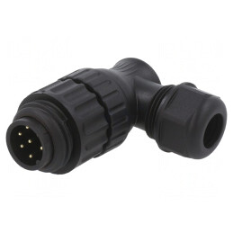 Mufă Tată PIN 7-12mm Lipire Filet Exterior | Electronic-mag.ro | Componente Electronice