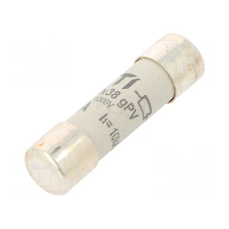 Siguranță gPV 7A 1000VDC cilindrică 10,3x38mm | Electronic-mag.ro | Componente Electronice