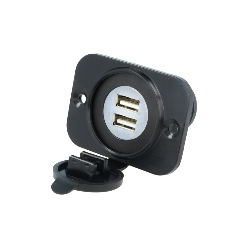 Încărcător Auto USB Dublu 5V/2.1A | Electronic-mag.ro | Componente Electronice