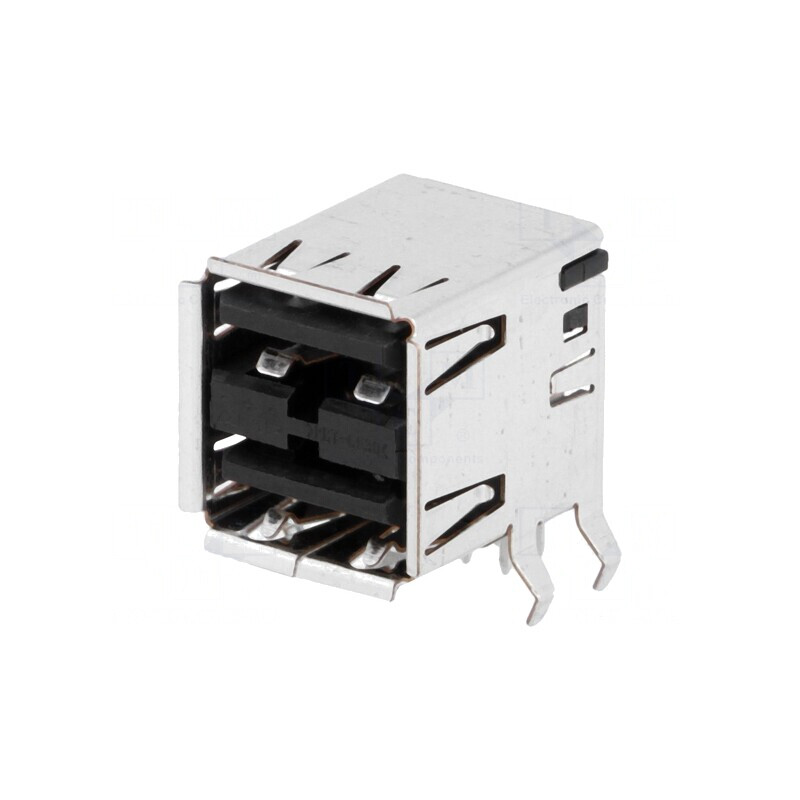 Soclu USB A PCB THT 90° Duble 8 PIN | Electronic-mag.ro | Componente Electronice Soclu USB A PCB THT 90° Duble 8 PIN | Electronic-mag.ro | Componente Electronice