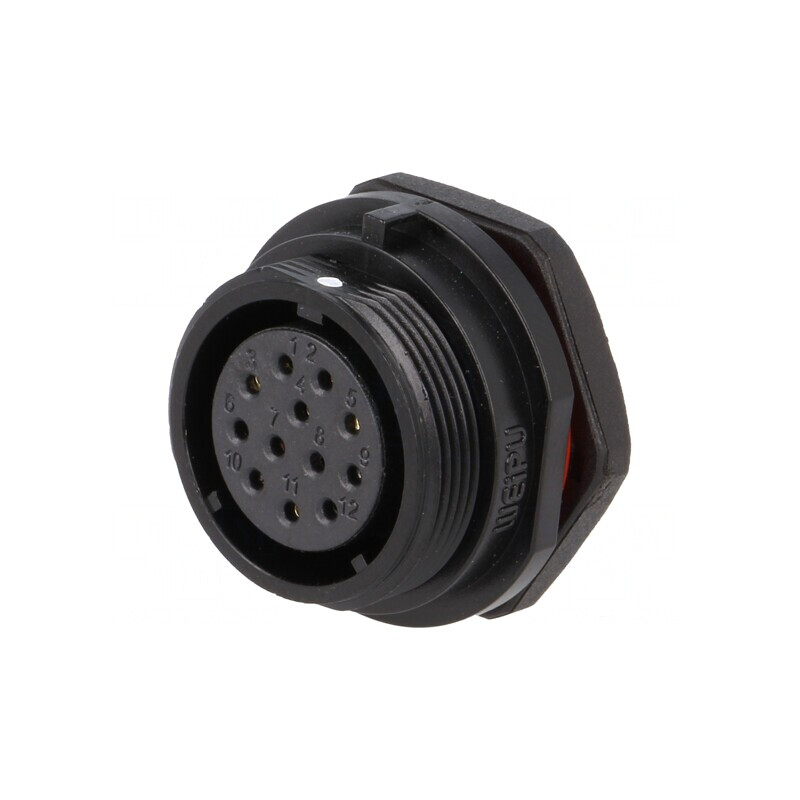 Soclu Mamă SP21 12 PIN IP68 5A 400V | Electronic-mag.ro | Componente Electronice