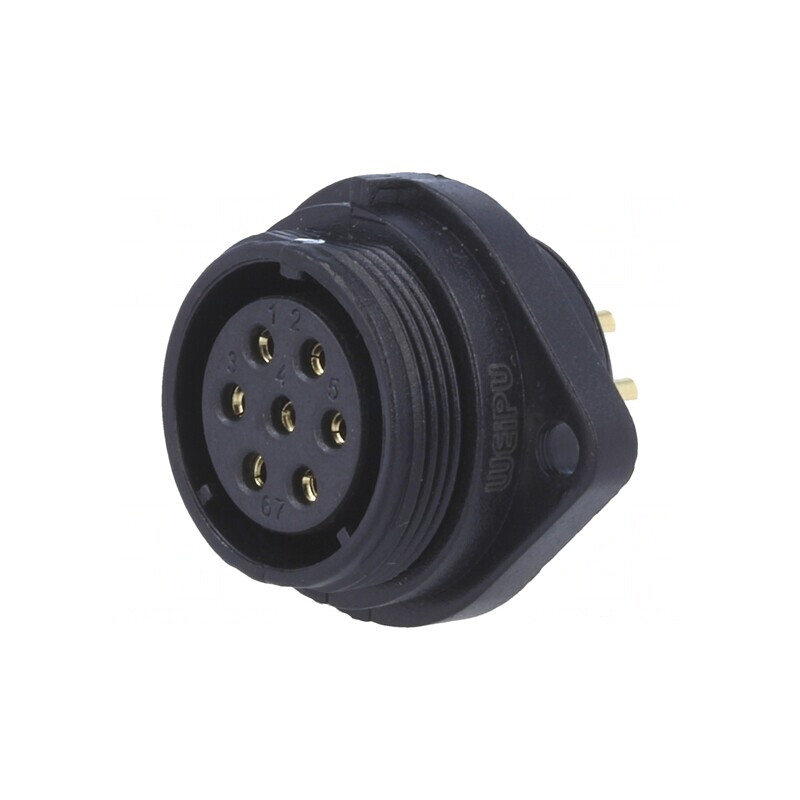 Soclu Mamă SP21 7 PIN IP68 15A 500V | Electronic-mag.ro | Componente Electronice