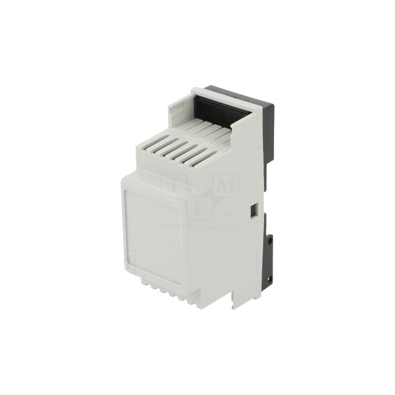 Carcasă pentru șină DIN, gri, 90x35x58 mm, model 2 | Electronic-mag.ro | Componente Electronice Carcasă pentru șină DIN, gri, 90x35x58 mm, model 2 | Electronic-mag.ro | Componente Electronice