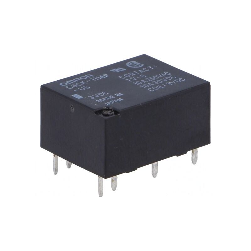 Releu electromagnetic SPST-NO 3VDC 10A | Electronic-mag.ro | Componente Electronice