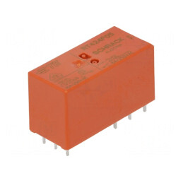 Releu electromagnetic DPDT 5VDC 8A PCB | Electronic-mag.ro | Componente Electronice