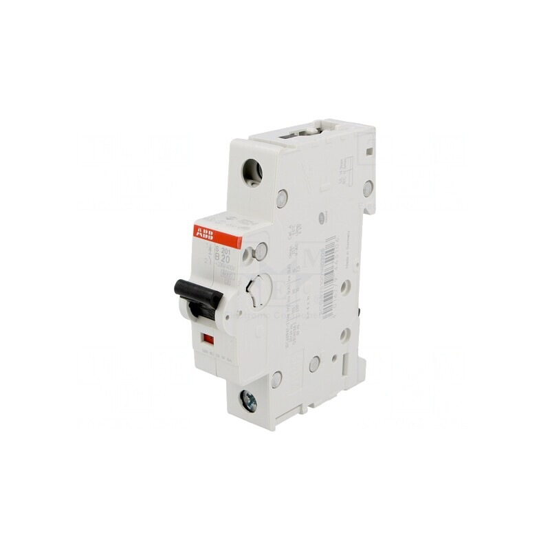 Întrerupător de Supracurent 20A 230/400V 6kA 1P | Electronic-mag.ro | Componente Electronice