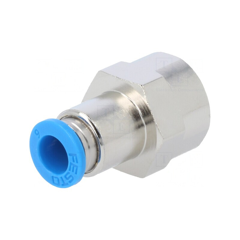Racord Push-In Simplu cu Garnitură din Cauciuc NBR, -0,95÷6bar | Electronic-mag.ro | Componente Electronice