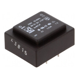 Transformator încapsulat 230V 6V 100mA PCB | Electronic-mag.ro | Componente Electronice