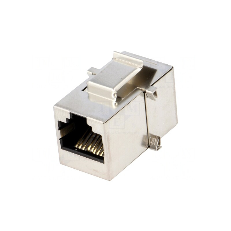 Adaptor Cat 5e Ecranat 8P8C | Electronic-mag.ro | Componente Electronice