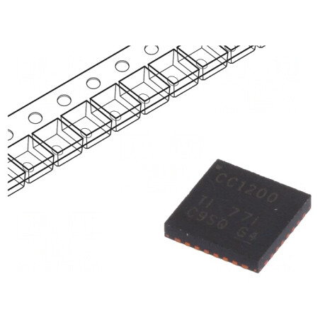 Emițător-Receptor RF 2-3.6VDC SPI SMD VQFN32 | Electronic-mag.ro | Componente Electronice