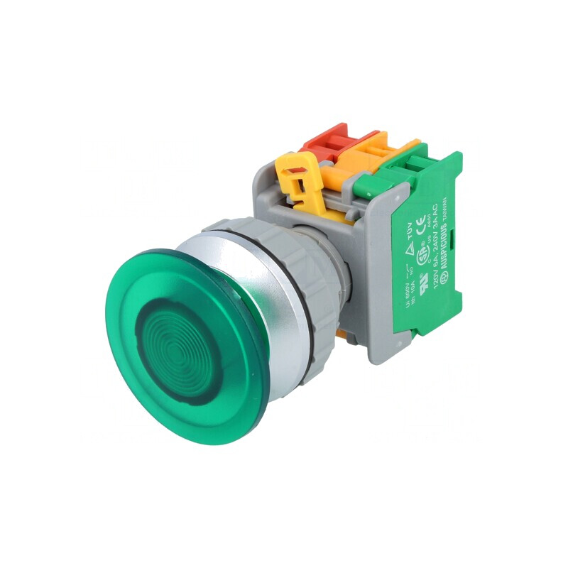 Comutator apăsare 30mm 1 NC NO | Electronic-mag.ro | Componente Electronice