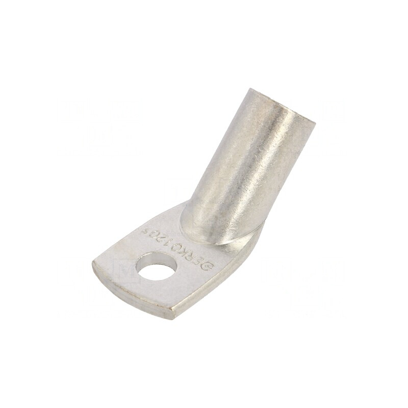 Vârf pentru cablu M10 120mm2 la 45° | Electronic-mag.ro | Componente Electronice