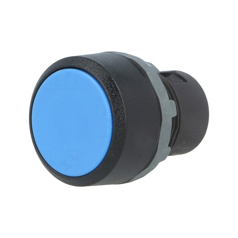 Comutator apăsare 22mm albastru | Electronic-mag.ro | Componente Electronice