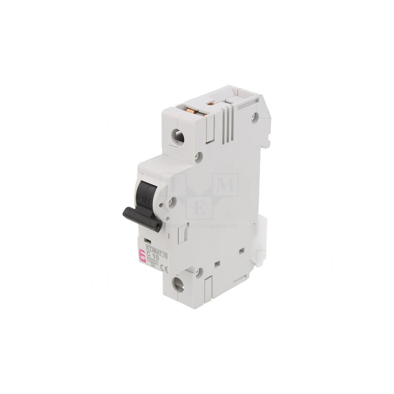 Întrerupător Supracurent 10A 230/400VAC 1P 10kA | Electronic-mag.ro | Componente Electronice