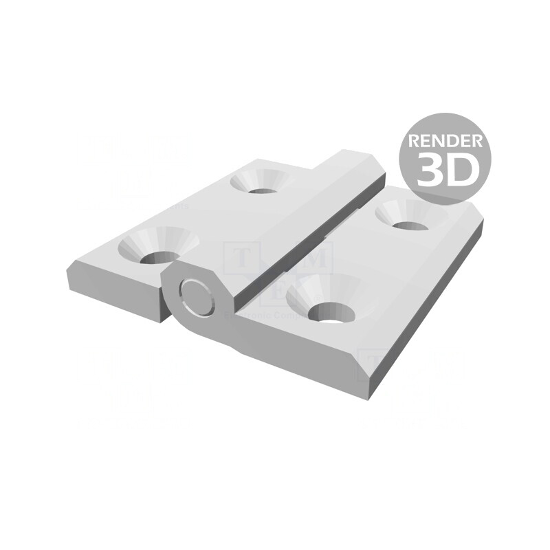 Balama tehnopolimer albă 50mm | Electronic-mag.ro | Componente Electronice