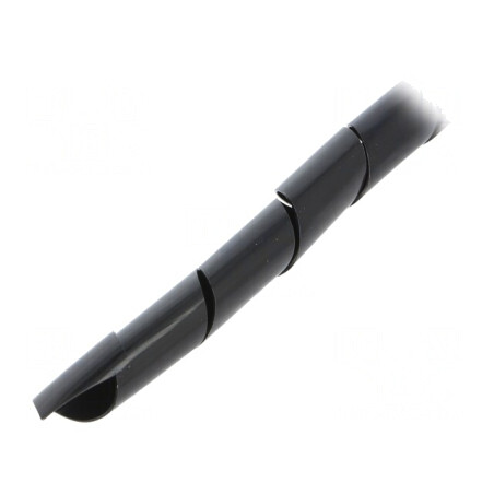 Înfășurare în spirală neagră 20mm 10m | Electronic-mag.ro | Componente Electronice