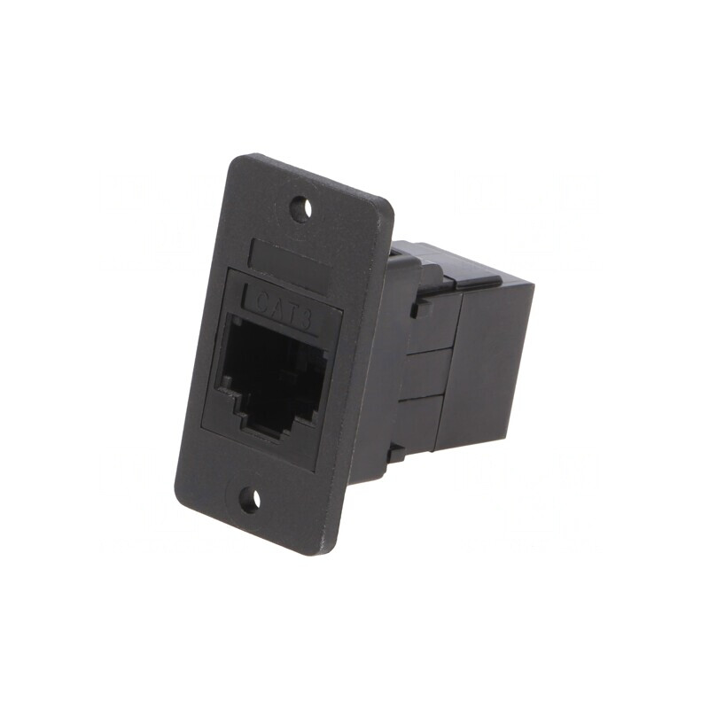 Adaptor SLIM 6p4c 29mm Plastic | Electronic-mag.ro | Componente Electronice