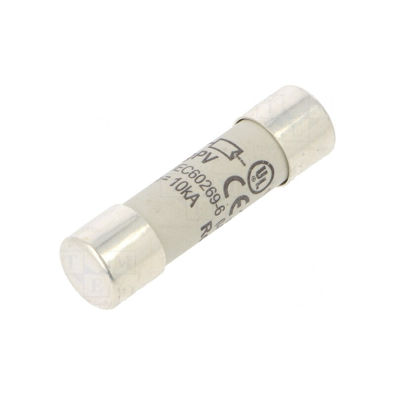 Siguranță gPV 14A 1000VDC cilindrică 10,3x38mm | Electronic-mag.ro | Componente Electronice Siguranță gPV 14A 1000VDC cilindrică 10,3x38mm | Electronic-mag.ro | Componente Electronice