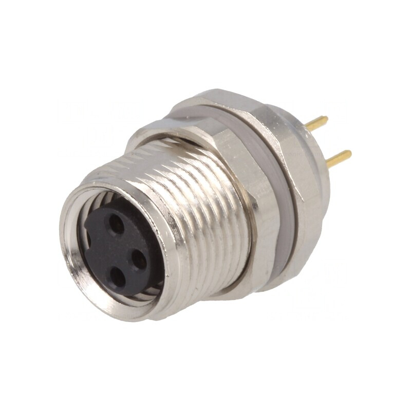 Conector M8 Mamă 3 Pini IP67 60V | Electronic-mag.ro | Componente Electronice