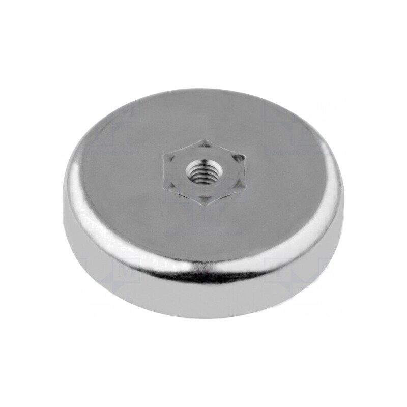 Magnet Fixare Ferită 90N Ø40mm M4 | Electronic-mag.ro | Componente Electronice