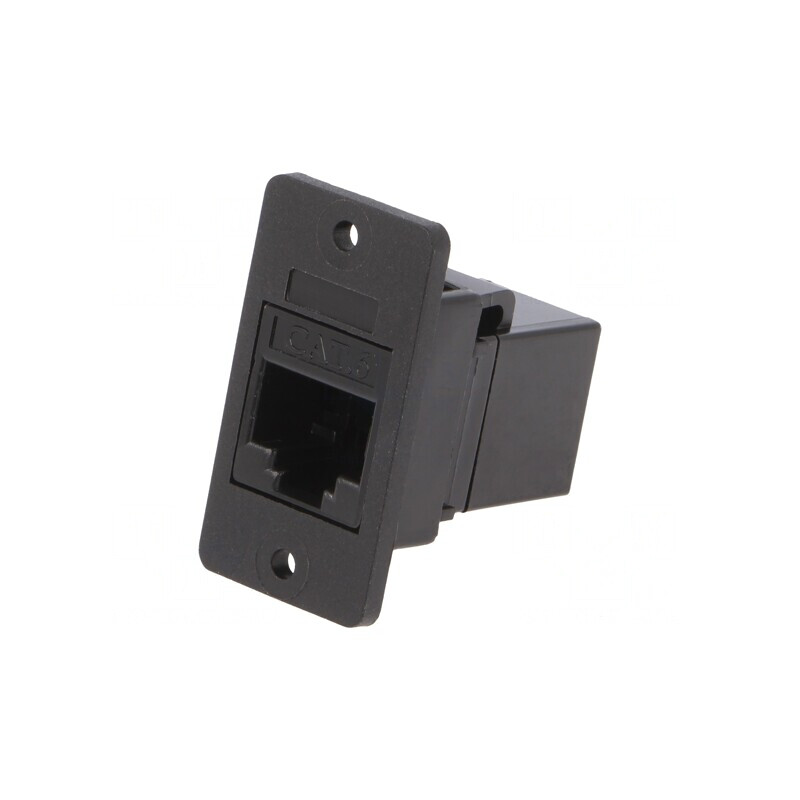 Adaptor SLIM Cat 6 8P8C 29mm Plastic | Electronic-mag.ro | Componente Electronice