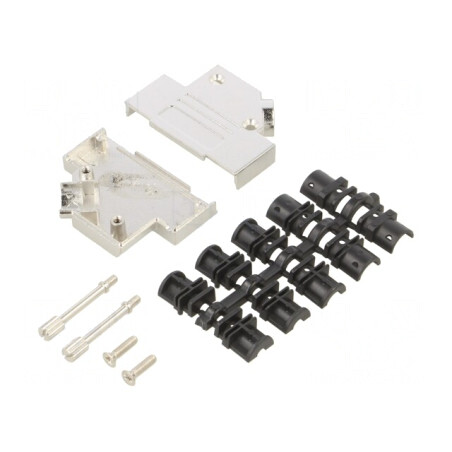 Carcasă pentru conectori D-Sub 25pin și D-Sub HD 44pin | Electronic-mag.ro | Componente Electronice