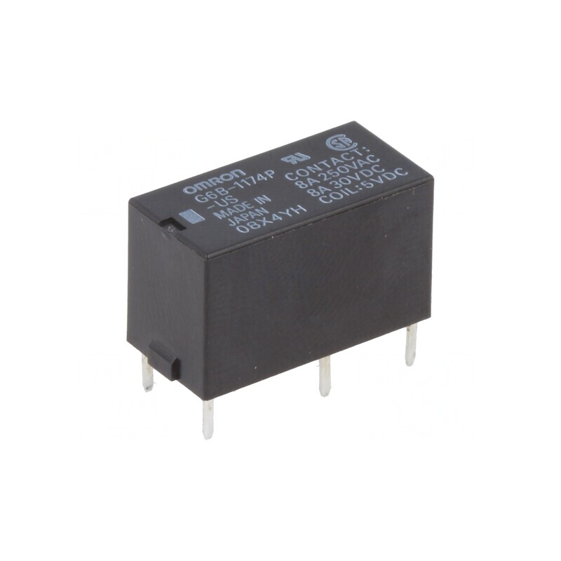 Releu Electromagnetic 5VDC 8A SPST-NO | Electronic-mag.ro | Componente Electronice