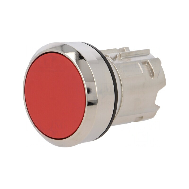 Comutator Apăsare 22mm Roșu | Electronic-mag.ro | Componente Electronice