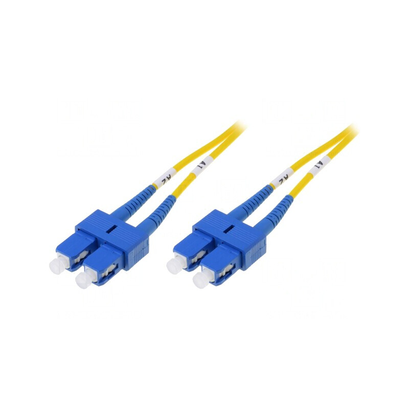 Patch cord fibră optică OS2 SC/UPC 3m LSZH | Electronic-mag.ro | Componente Electronice