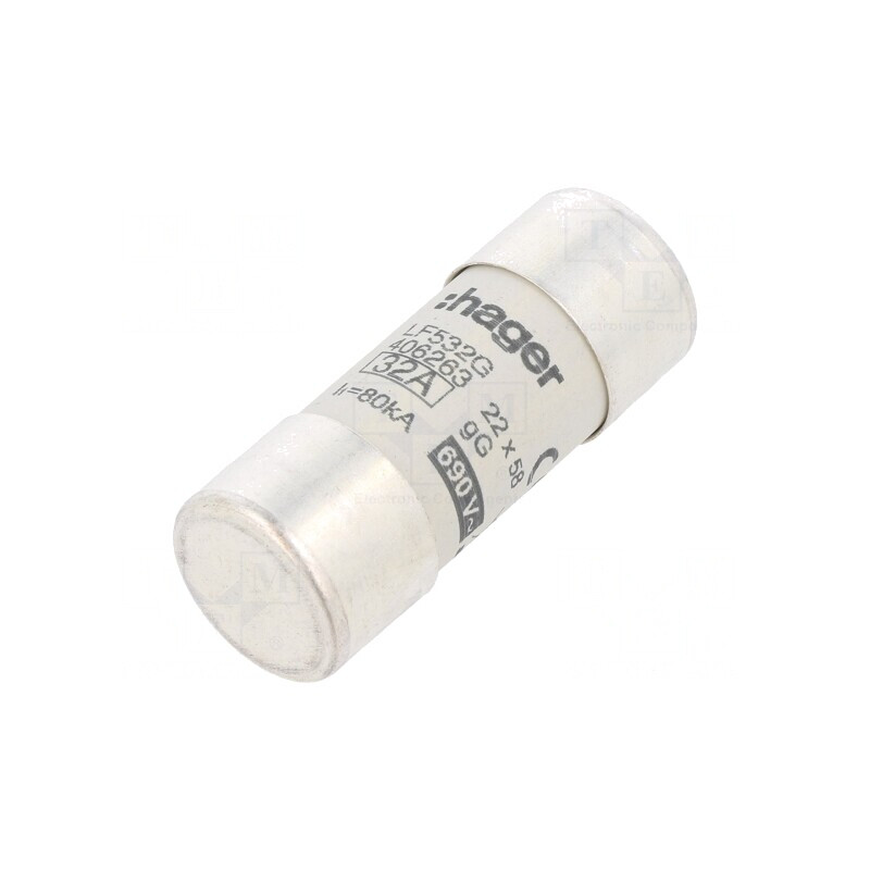 Siguranță GG 32A 690VAC Cilindrică Industrială | Electronic-mag.ro | Componente Electronice